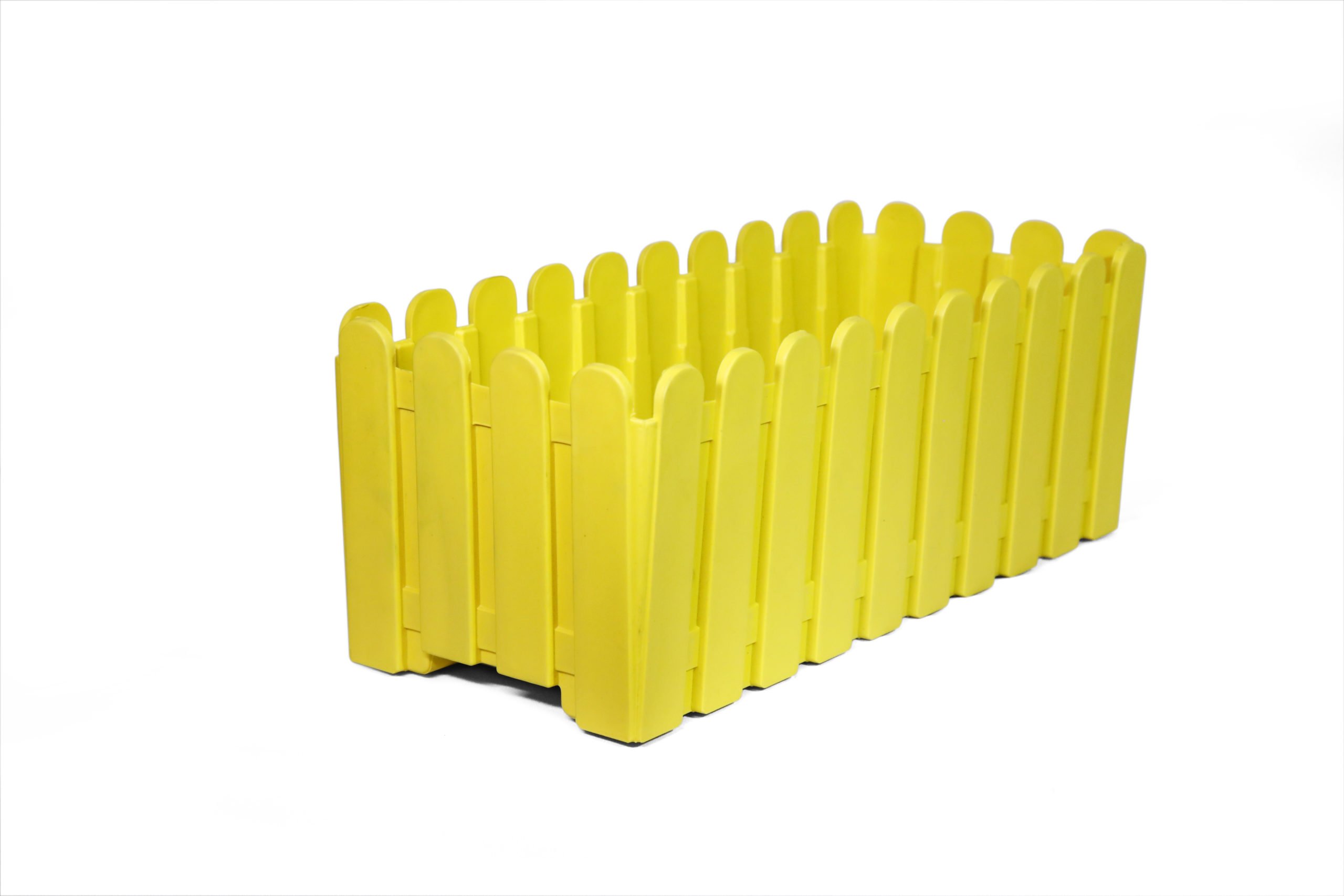 Fence Pot Yellow